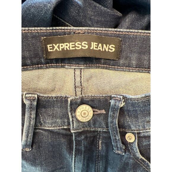 Express Women Ankle Legging Mid-Rise Jean Size 0R - Picture 3 of 10